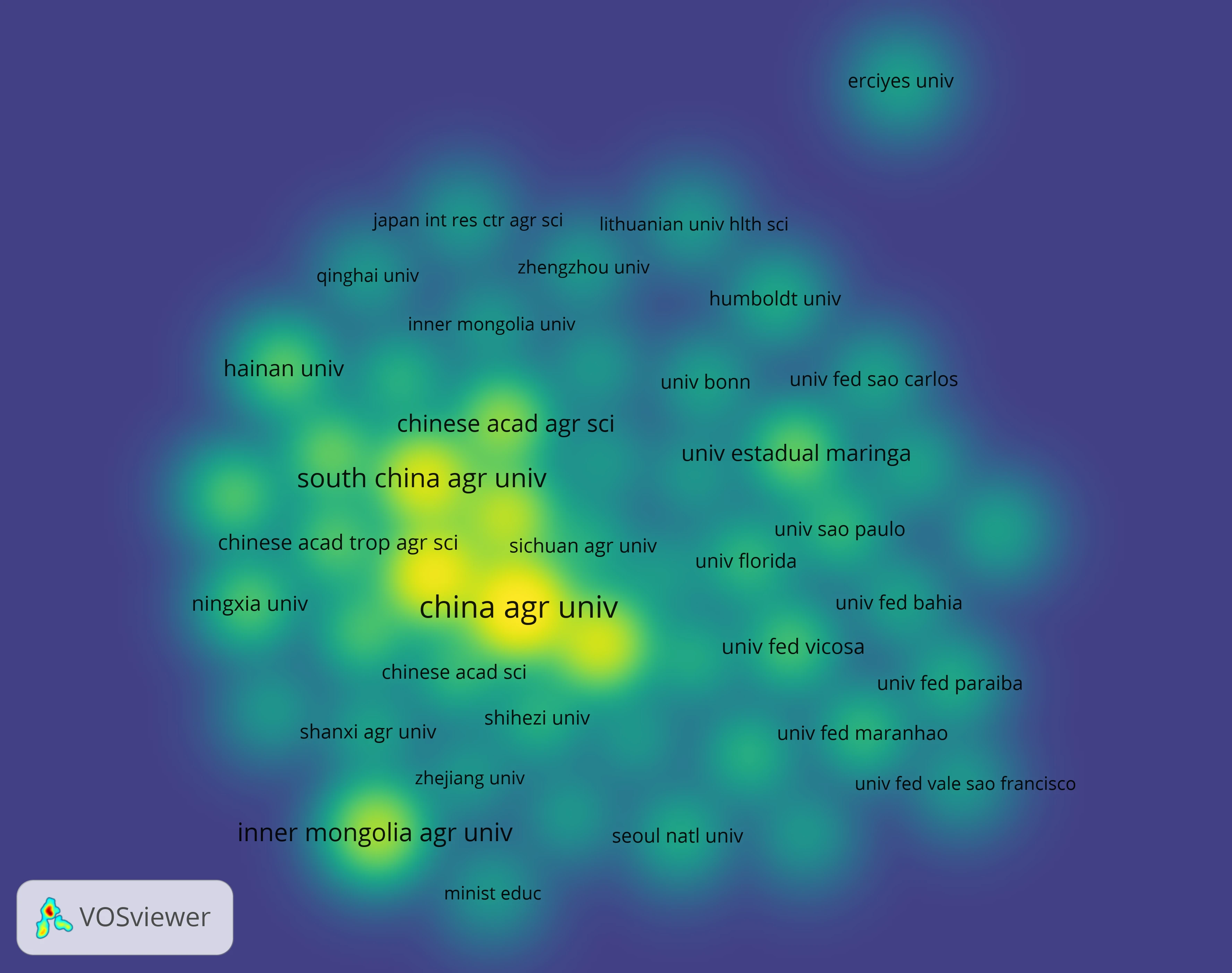 Institution Citation Density View